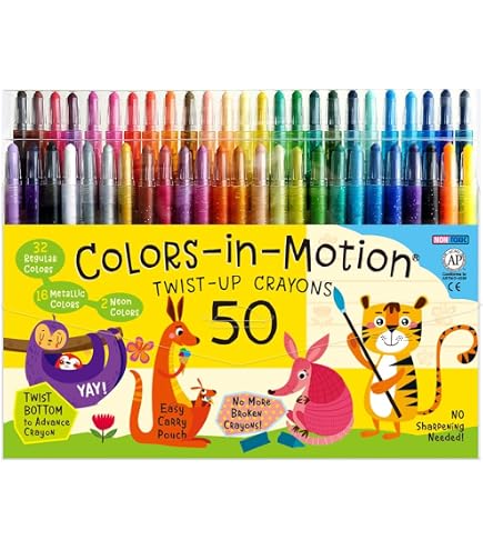 Amazon.com: Cra-Z-Art Mini Twist Up Crayons, 20 Count (10253